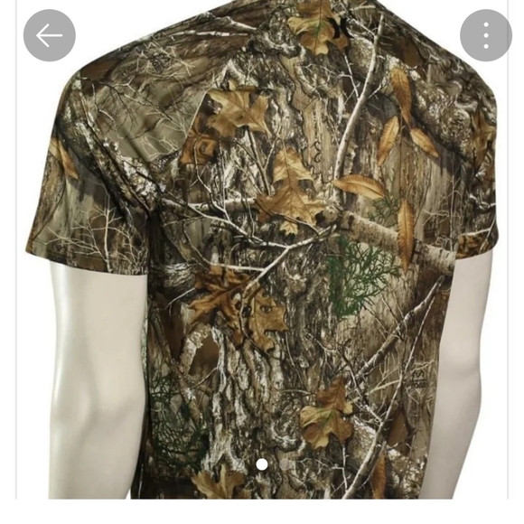 🆕WT🚻Real Tree🎄Camouflage HURLEY♓Rashguard💦 UPF 50+,Unisex Small - Picture 7 of 7